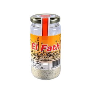 Pimienta Blanca Molida Bote 165g