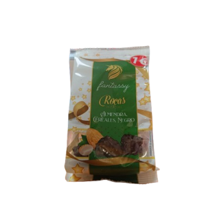 Rocas Almendra Cereales Negro Fantassy 70g