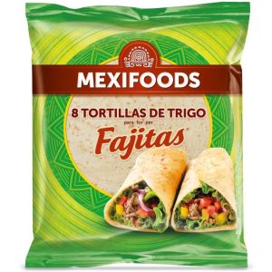 Tortillas de Trigo para Fajitas Mexifoods 8ud 320 g