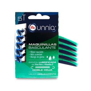 Maquinilla Afeitar Basculante 2 Hojas ifa 5ud