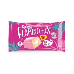 Flaminguitos Dulcesol 3ud 150g