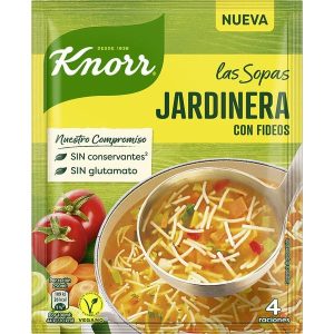 Sopa Jardinera con fideos Knorr 33g
