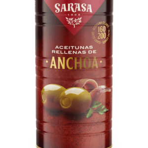 Aceitunas Rellenas de Anchoa Sarasa 300g