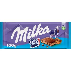 Tableta de Chocolate Milka y Chips Ahoy 100g