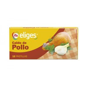 Caldo de Pollo 12 pastillas ifa 120g