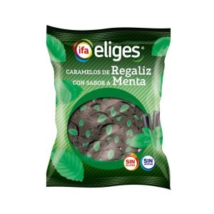 Caramelos Regaliz y sabor Menta ifa 70g