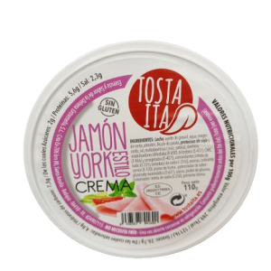 Crema estilo Jamón York Tostaita 110g