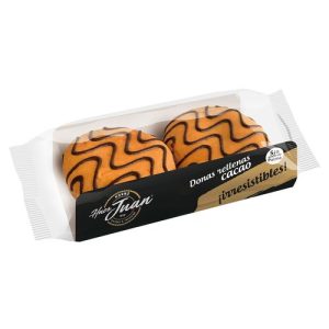 Donas Rellenas Cacao Hermanos Juan 2ud 164g