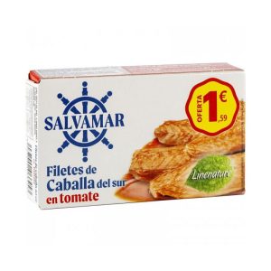 Filetes de Caballa del Sur Salvamar 81g