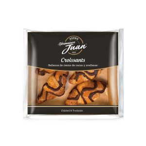 Croissant Relleno Crema de Cacao y Avellanas Hermanos Juan 178g