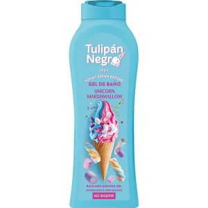 Gel de Baño Unicornio Marshmallow Tulipan Negro 650ml