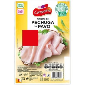 Pechuga de Pavo en Lonchas Campofrio 75g