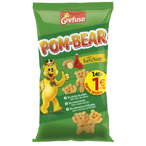 Aperitivo sabor Ketchup POM-BEAR 60g