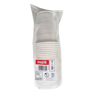 Vaso Plástico Nupik 25ud