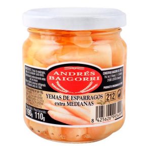Yemas de espárragos medianas 190g