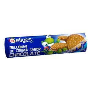 Galletas Rellenas de Chocolate ifa 250g