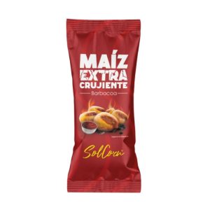 Maíz Frito Extra Crujiente Sabor Miel y Mostaza SolCorn 30g