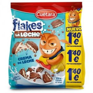 Cereales Flake la Leche Cuétara 120g