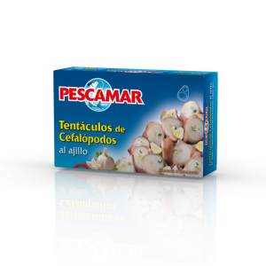 Tentáculos de Cefalópodos al Ajillo Pescamar 111g