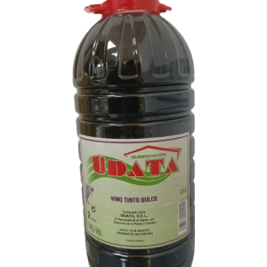Vino Tinto dulce Udata Garrafa 2L