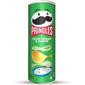 Patatas Pringles Crema agria y cebolla 165g