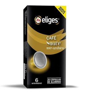 Café Cápsulas Suave 100% Arabica Ifa 20ud