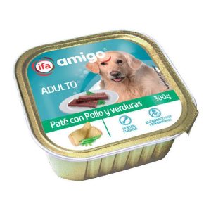 Paté para Perro Adulto con Pollo y Verduras 300g