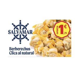 Berberechos Clica al Natural Salvamar 47g