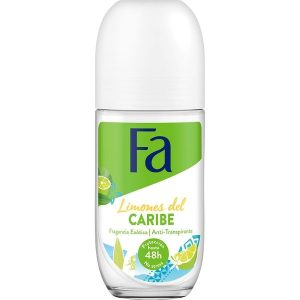 Desodorante Fa roll-on Limones del Caribe