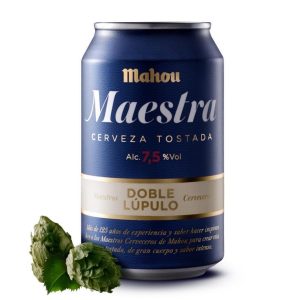 Cerveza Doble Lúpulo Maestra Mahou 33cl *FRIA*